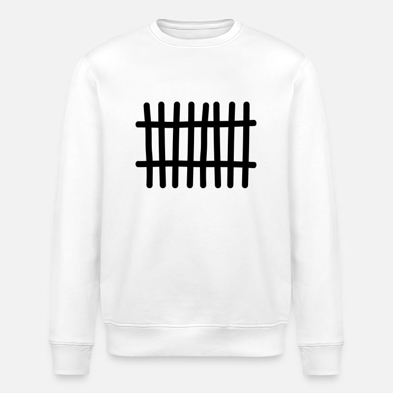 Zaun - Stanley/Stella Unisex Bio-Sweatshirt ROLLER - Weiß