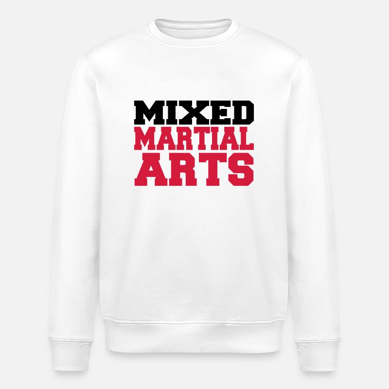 Mixed Martial Arts - Sweat bio ROLLER Stanley/Stella Unisexe - blanc