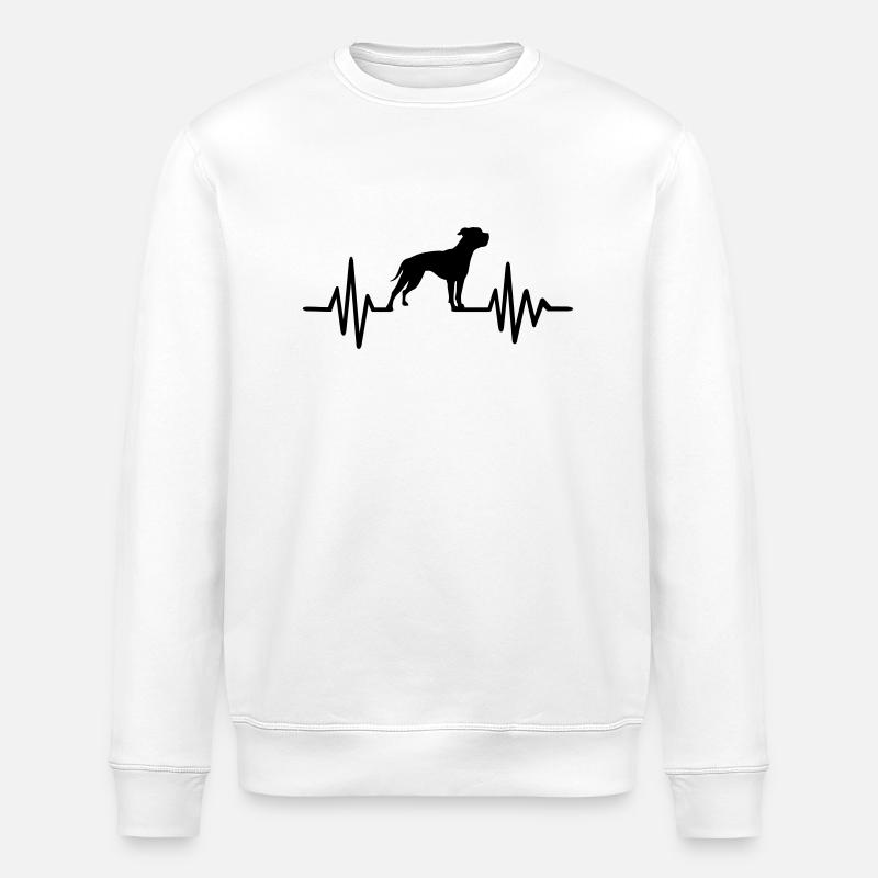American Bulldog - Sweat bio ROLLER Stanley/Stella Unisexe - blanc