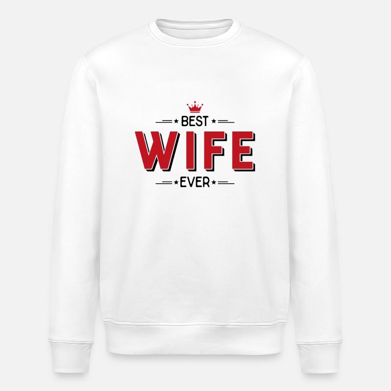 épouse - Sweat bio ROLLER Stanley/Stella Unisexe - blanc