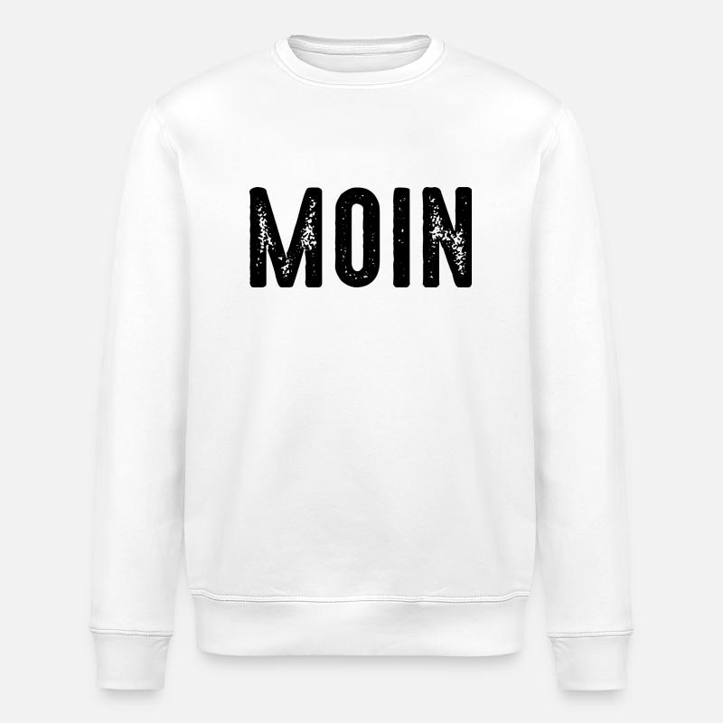MOIN - Stanley/Stella Unisex Bio-Sweatshirt ROLLER - Weiß