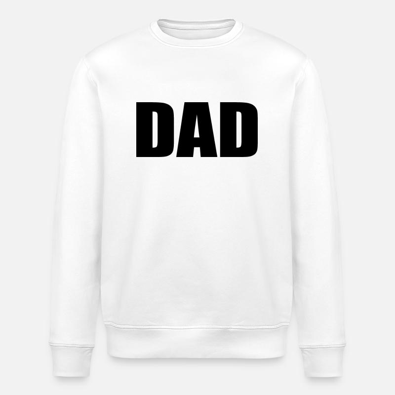 Dad - Stanley/Stella Unisex Bio-Sweatshirt ROLLER - Weiß