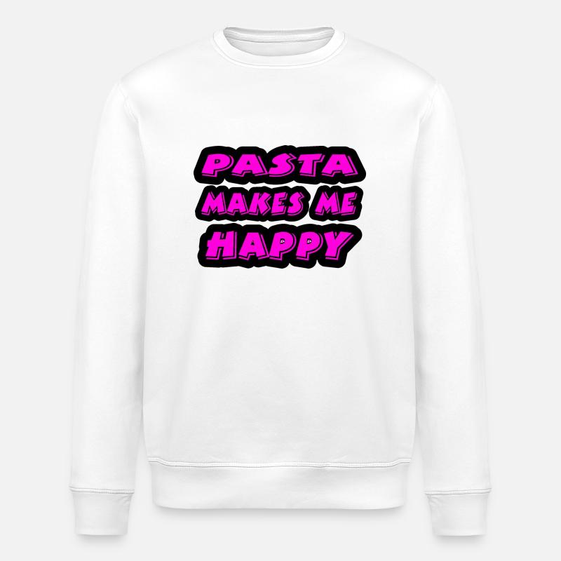 Nudeln - Stanley/Stella Unisex Bio-Sweatshirt ROLLER - Weiß