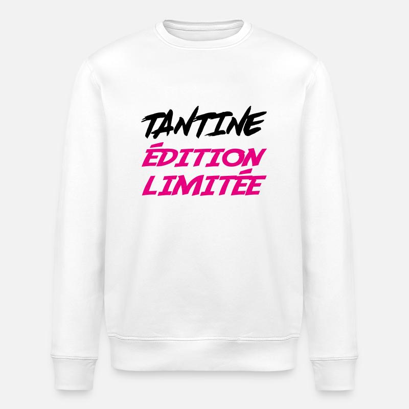 TANTINE édition limitée - Sweat bio ROLLER Stanley/Stella Unisexe - blanc