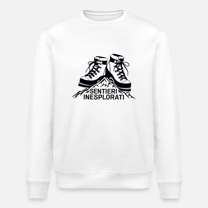 SENTIERI INESPLORATI - Sweat bio ROLLER Stanley/Stella Unisexe - blanc