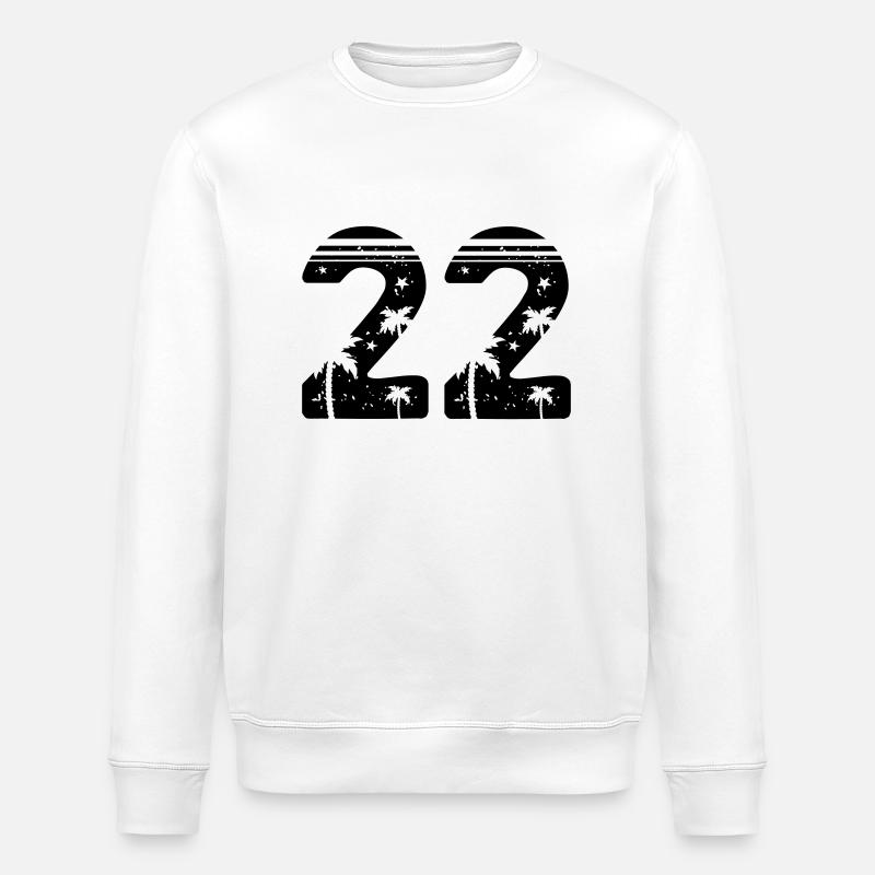 22 - Stanley/Stella Unisex Bio-Sweatshirt ROLLER - Weiß