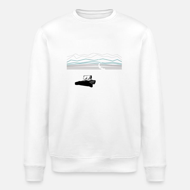 SOMMERDIENST - Stanley/Stella Unisex Bio-Sweatshirt ROLLER - Weiß