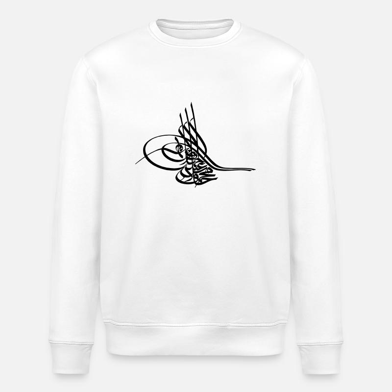 Osmanli tugrasi - Stanley/Stella Unisex Bio-Sweatshirt ROLLER - Weiß