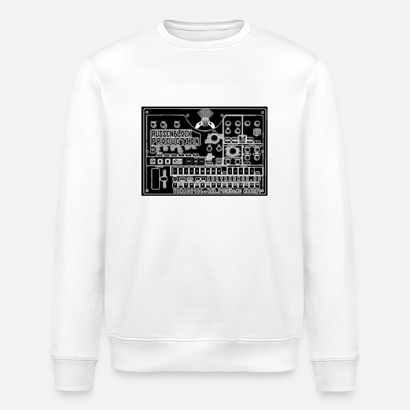 Korg weiß - Stanley/Stella Unisex Bio-Sweatshirt ROLLER - Weiß