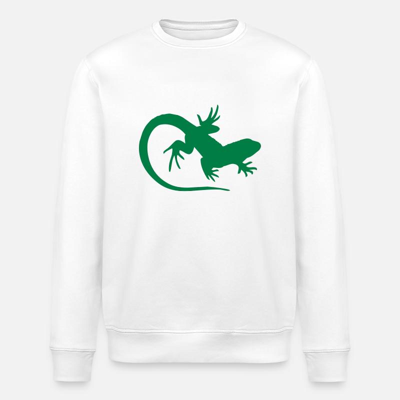 salamander - Stanley/Stella Unisex Bio-Sweatshirt ROLLER - Weiß