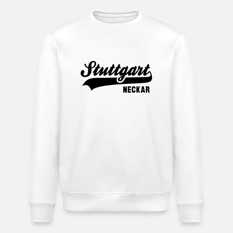 Stuttgart Neckar - Stanley/Stella ROLLER Unisex Organic Sweatshirt - white