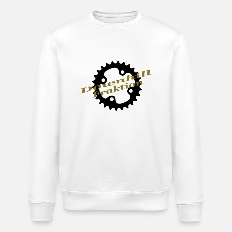 downhill fraktion - Stanley/Stella Unisex Bio-Sweatshirt ROLLER - Weiß