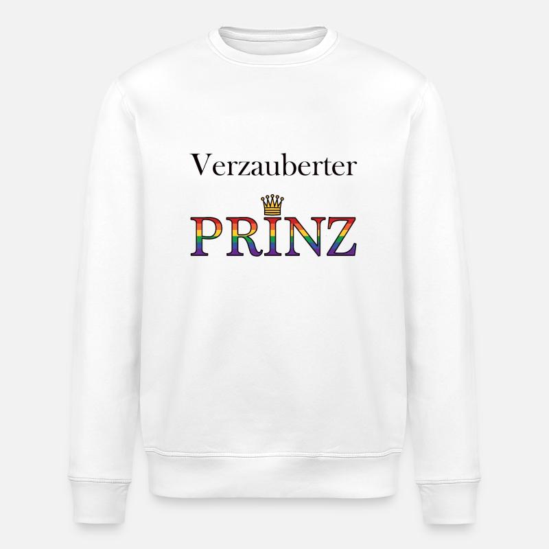 Prinz1 - Stanley/Stella Unisex Bio-Sweatshirt ROLLER - Weiß