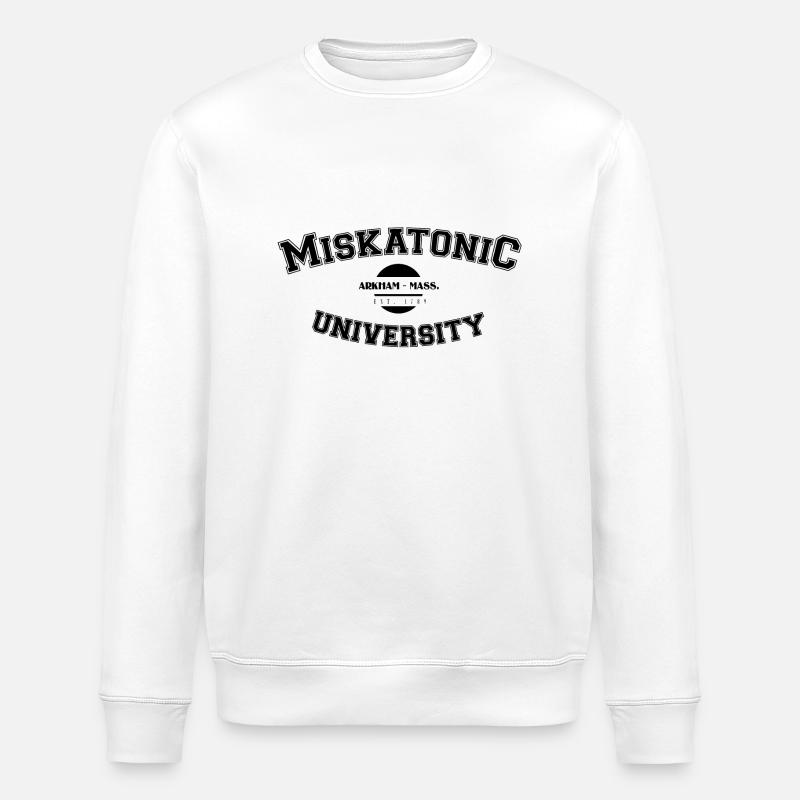 Miskatonic - Sweat bio ROLLER Stanley/Stella Unisexe - blanc
