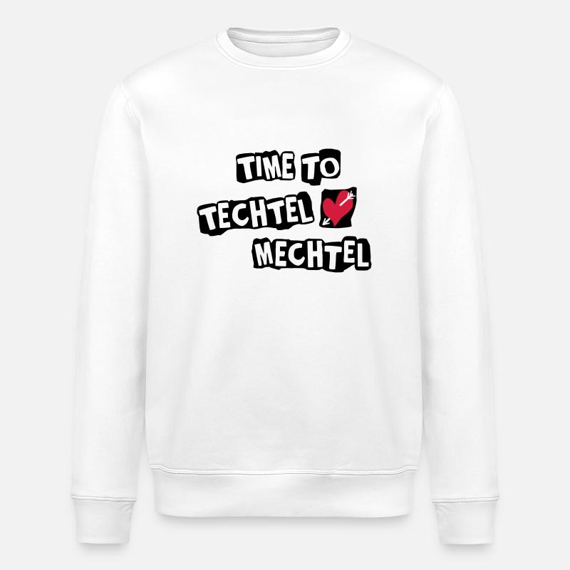 Le temps de jeter - Sweat bio ROLLER Stanley/Stella Unisexe - blanc