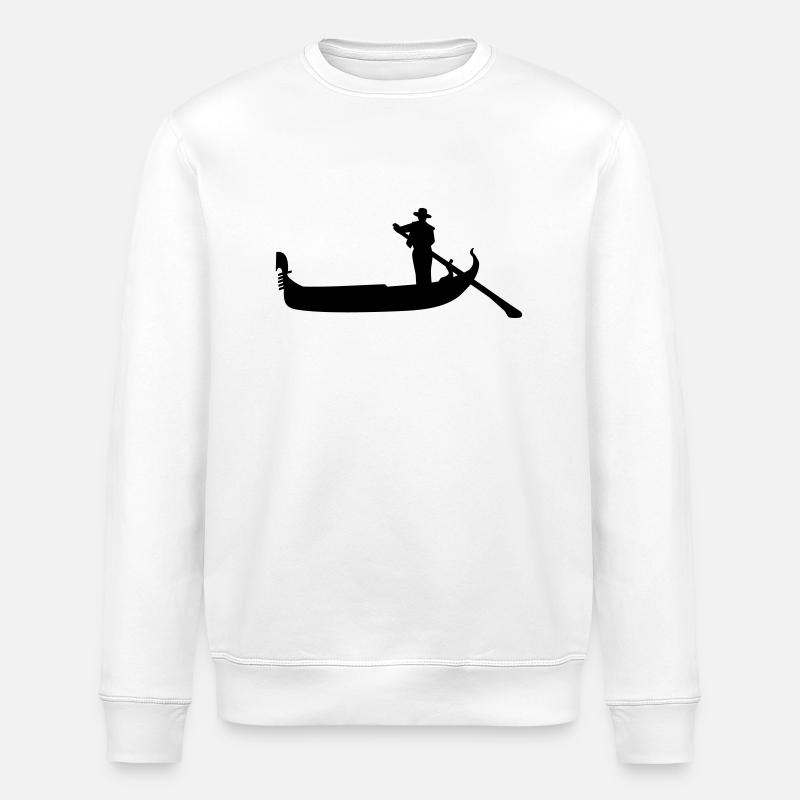 Gondola - Stanley/Stella ROLLER Unisex Organic Sweatshirt - white