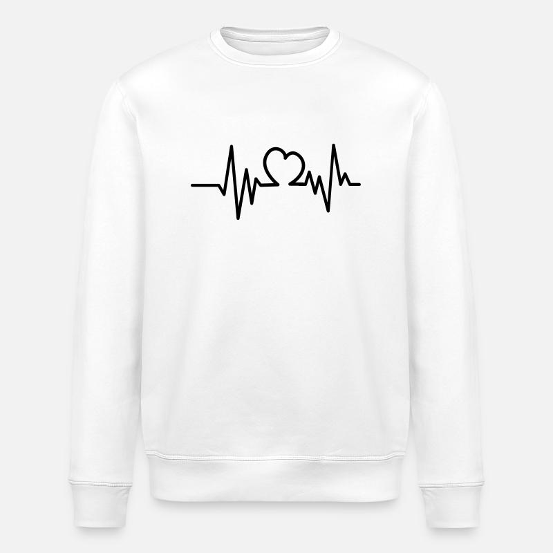 musik - Stanley/Stella Unisex Bio-Sweatshirt ROLLER - Weiß