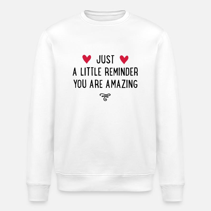 amazing - Stanley/Stella Unisex Bio-Sweatshirt ROLLER - Weiß