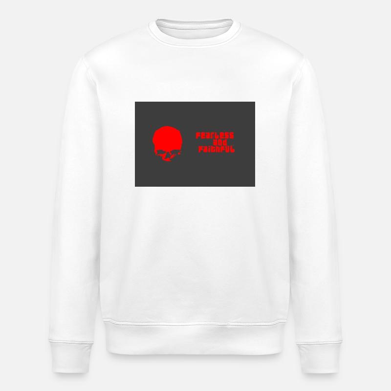 Intrépide et fidèle - Sweat bio ROLLER Stanley/Stella Unisexe - blanc