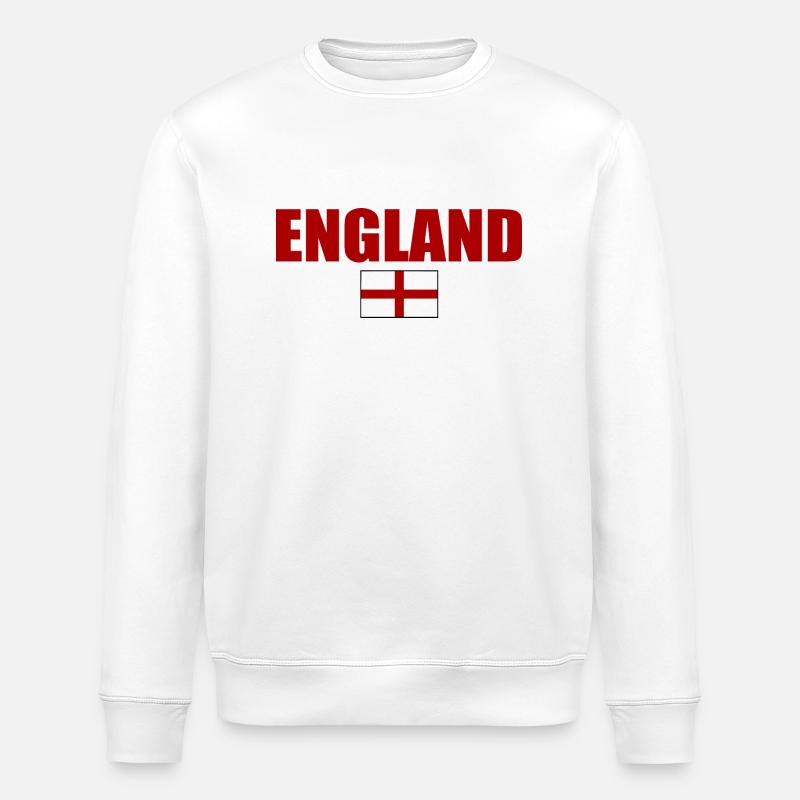 angleterre - Sweat bio ROLLER Stanley/Stella Unisexe - blanc