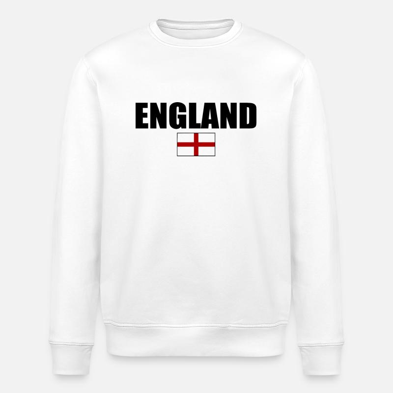 England - Stanley/Stella Unisex Bio-Sweatshirt ROLLER - Weiß
