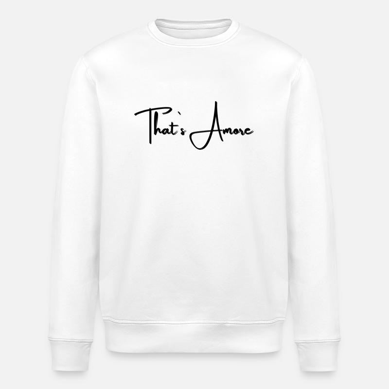 That`s Amore - Stanley/Stella Unisex Bio-Sweatshirt ROLLER - Weiß