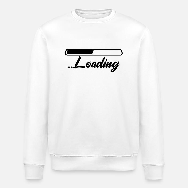 Chargement - Sweat bio ROLLER Stanley/Stella Unisexe - blanc