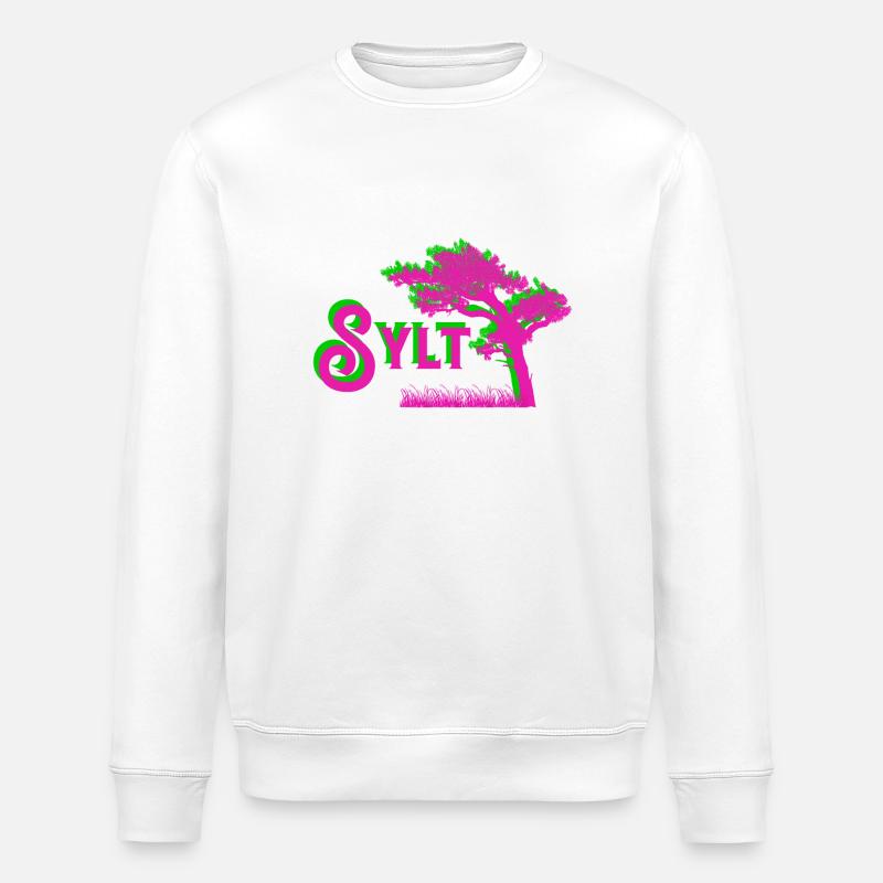 Sylt - Sweat bio ROLLER Stanley/Stella Unisexe - blanc