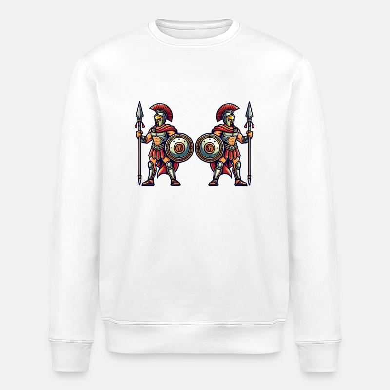 Spartiate 2 - Sweat bio ROLLER Stanley/Stella Unisexe - blanc