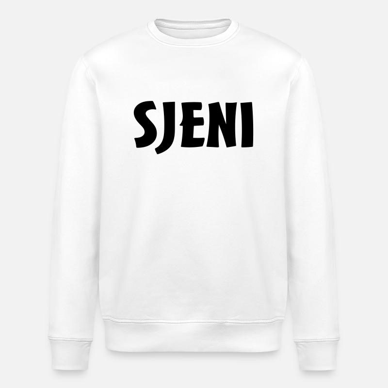 genius - Stanley/Stella ROLLER Unisex Organic Sweatshirt - white