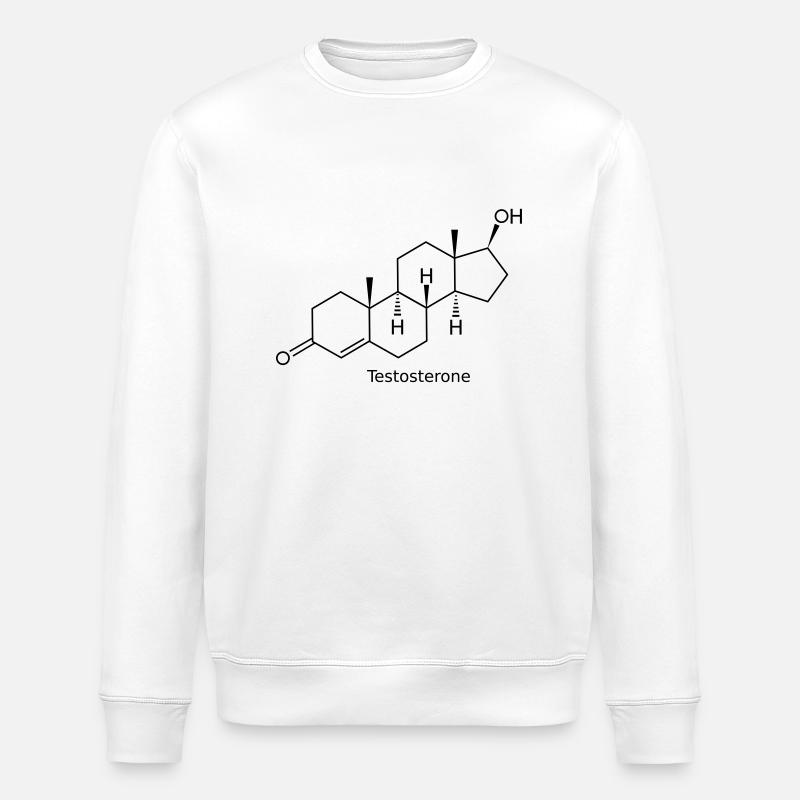 Testosterone - Sweat bio ROLLER Stanley/Stella Unisexe - blanc