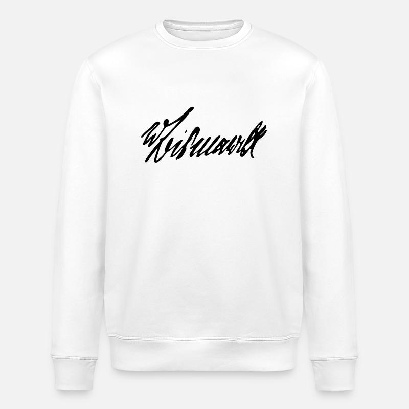 Otto von Bismarck - Sweat bio ROLLER Stanley/Stella Unisexe - blanc