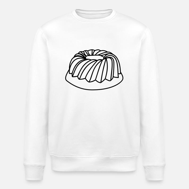Gugelhupf Kuchen - Stanley/Stella Unisex Bio-Sweatshirt ROLLER - Weiß