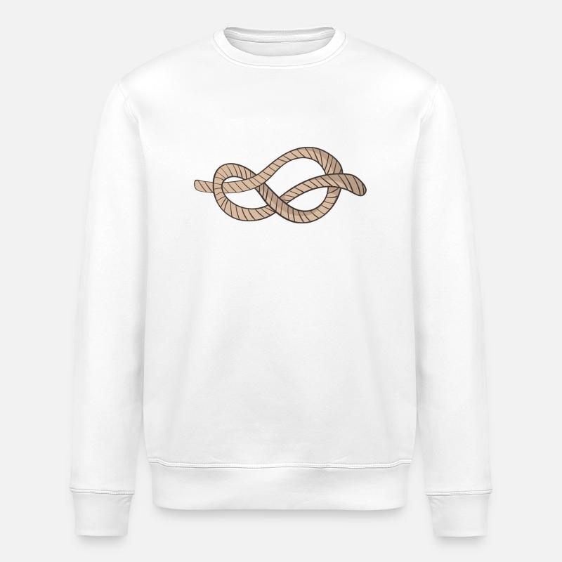 node - Stanley/Stella ROLLER Unisex Organic Sweatshirt - white