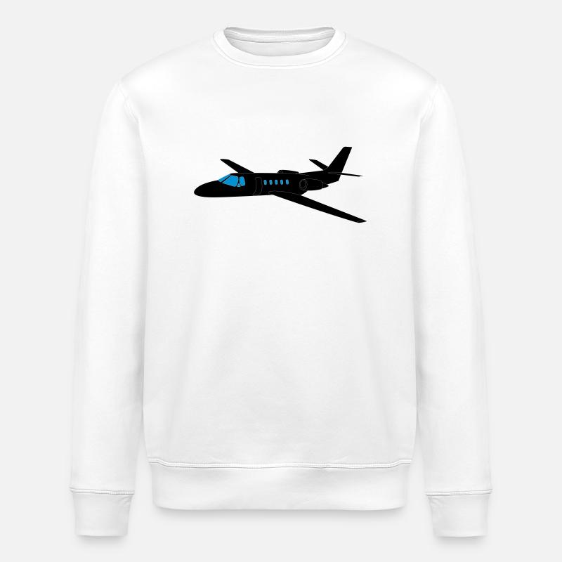 citation 550 Geschenk - Stanley/Stella Unisex Bio-Sweatshirt ROLLER - Weiß