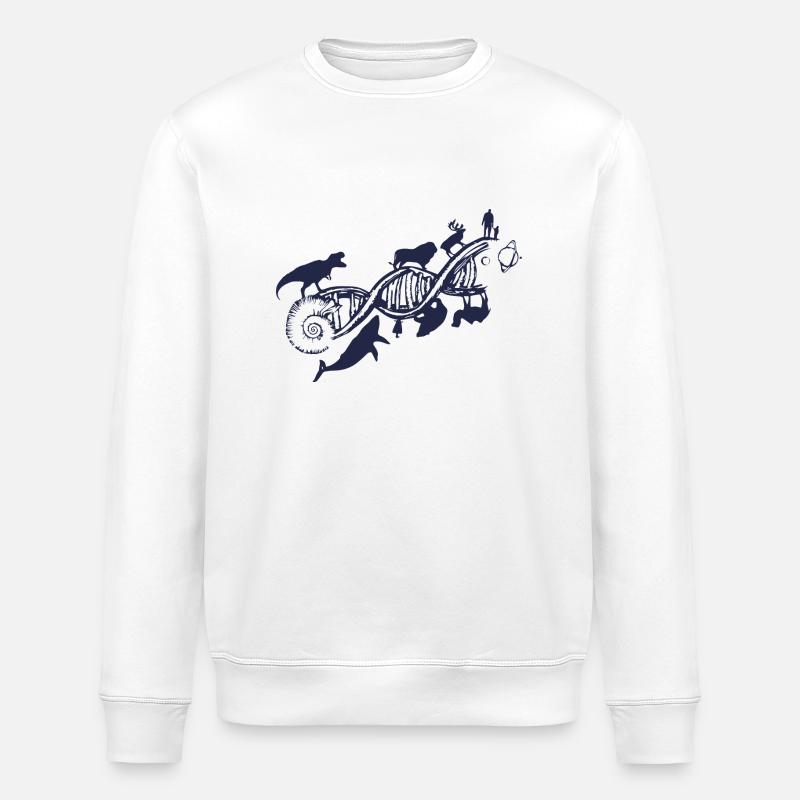 Evolution - Stanley/Stella Unisex Bio-Sweatshirt ROLLER - Weiß