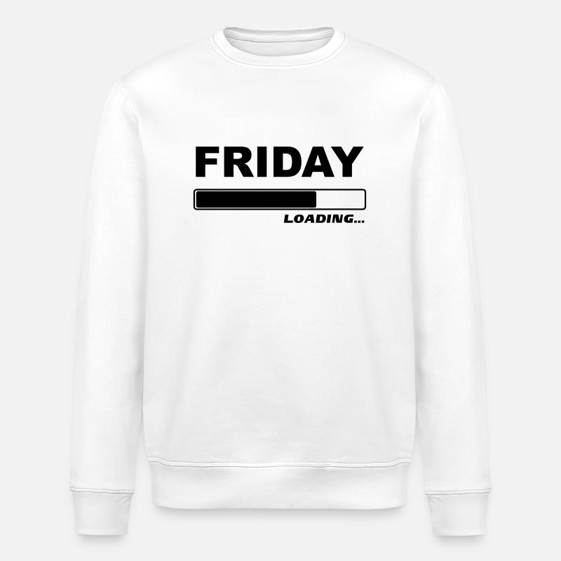 Friday 1c loading ... - Stanley/Stella ROLLER Unisex Organic Sweatshirt - white