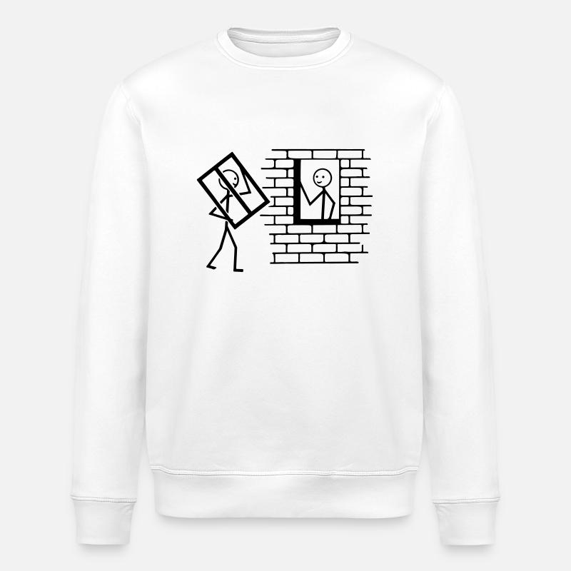 Fensterbauer - Stanley/Stella Unisex Bio-Sweatshirt ROLLER - Weiß