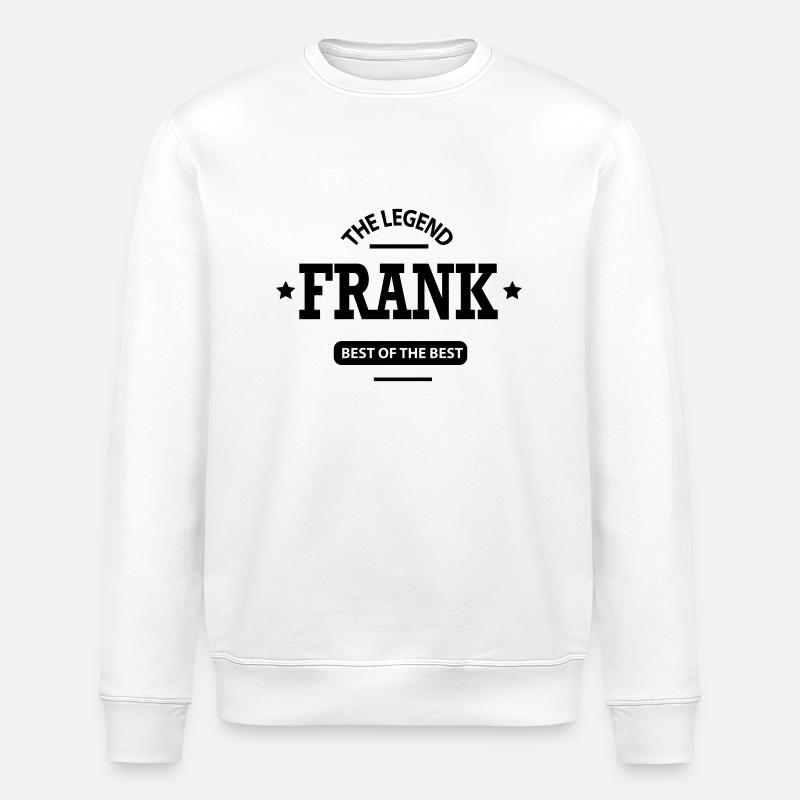 frank - Stanley/Stella Unisex Bio-Sweatshirt ROLLER - Weiß