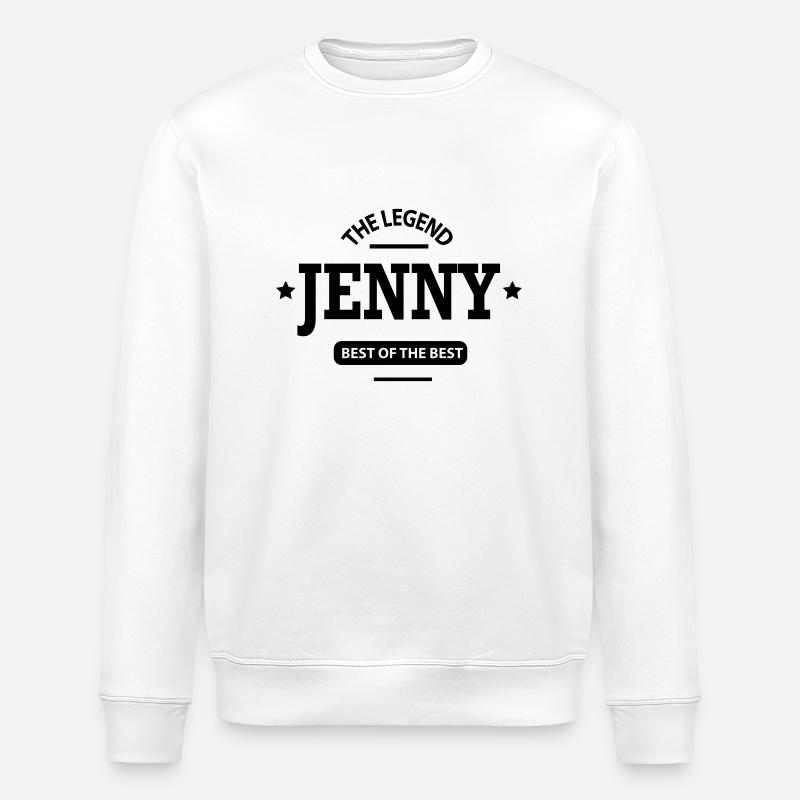 jenny - Stanley/Stella Unisex Bio-Sweatshirt ROLLER - Weiß
