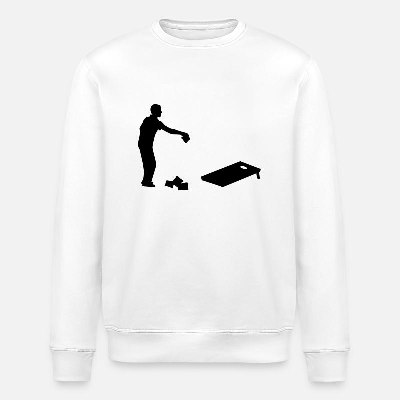 Cornhole - Sweat bio ROLLER Stanley/Stella Unisexe - blanc