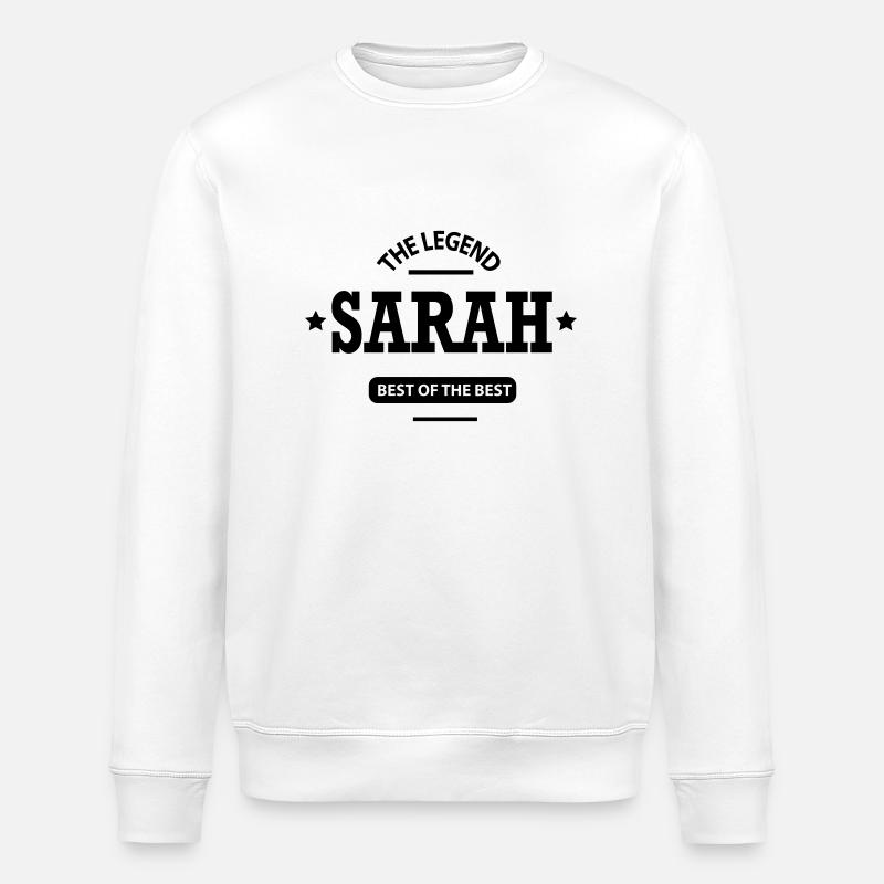 sarah - Stanley/Stella Unisex Bio-Sweatshirt ROLLER - Weiß