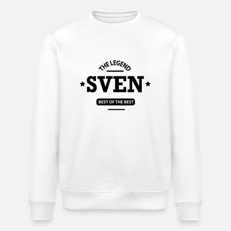 sven - Stanley/Stella Unisex Bio-Sweatshirt ROLLER - Weiß