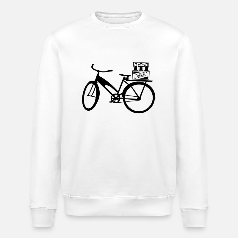 bierkutsche - Stanley/Stella Unisex Bio-Sweatshirt ROLLER - Weiß