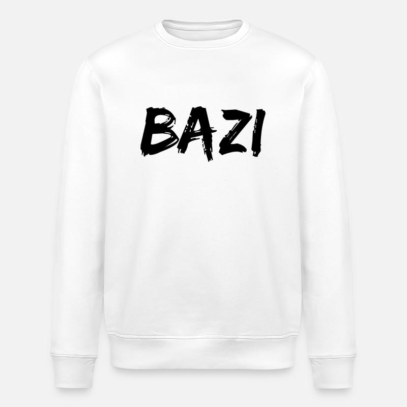 Expression bavaroise BAZI - Sweat bio ROLLER Stanley/Stella Unisexe - blanc