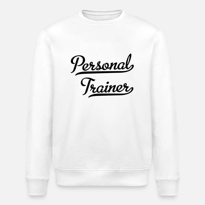 Personal Trainer - Stanley/Stella Unisex Bio-Sweatshirt ROLLER - Weiß