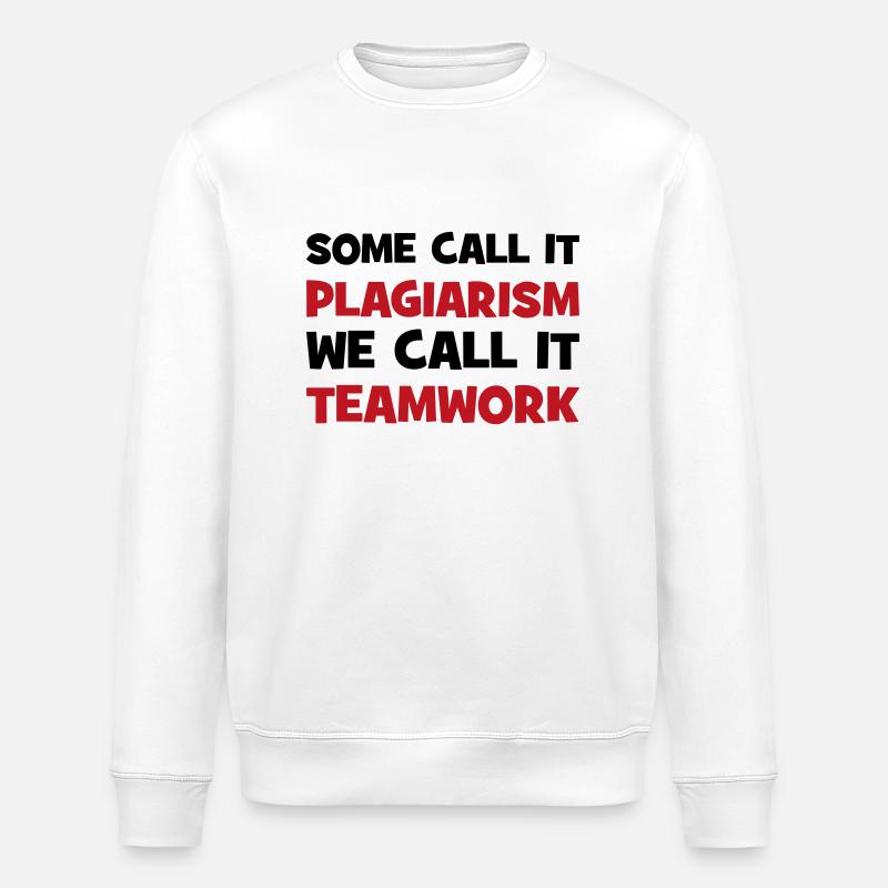 Plagiat - Sweat bio ROLLER Stanley/Stella Unisexe - blanc