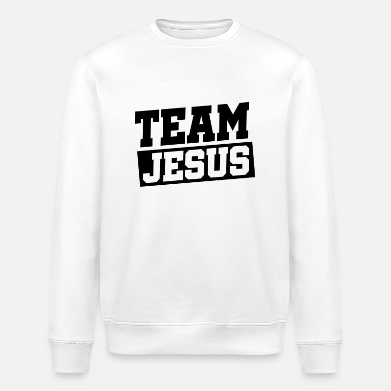 L’équipe de Jésus - Sweat bio ROLLER Stanley/Stella Unisexe - blanc