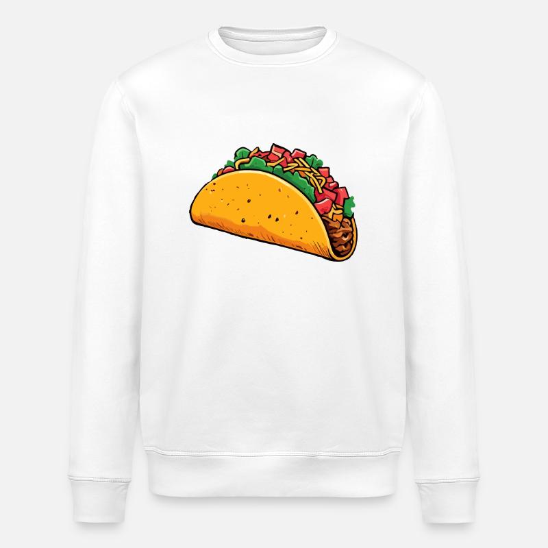 Tacos - Stanley/Stella Unisex Bio-Sweatshirt ROLLER - Weiß