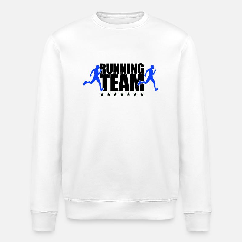 running team - Stanley/Stella Unisex Bio-Sweatshirt ROLLER - Weiß
